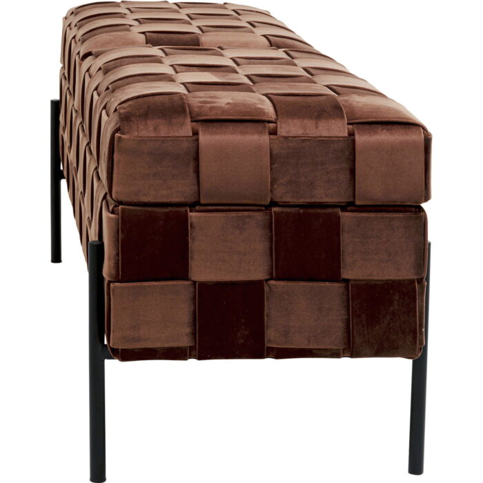 Bancheta Weave Mocca 121cm