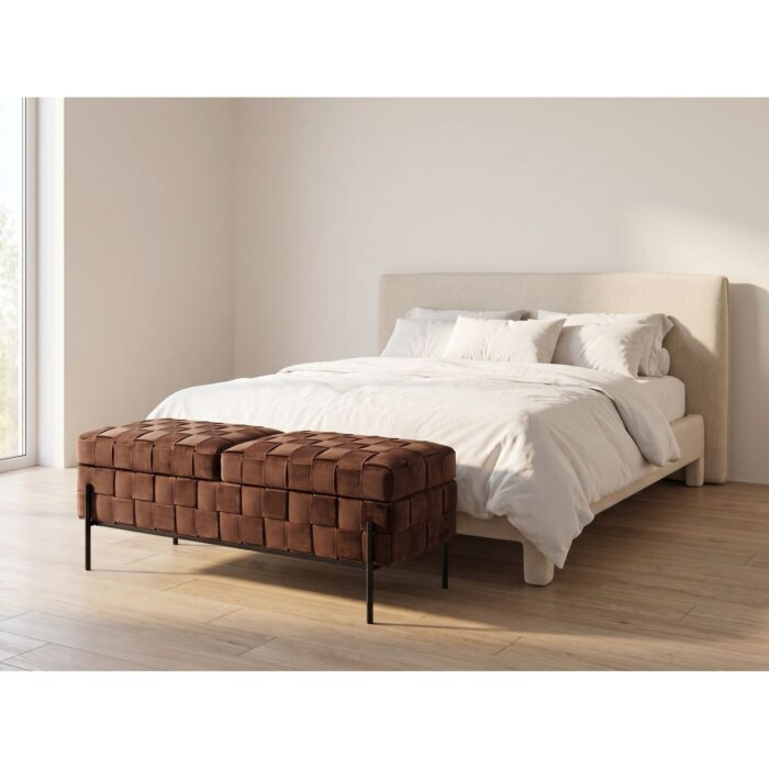 Bancheta Weave Mocca 121cm
