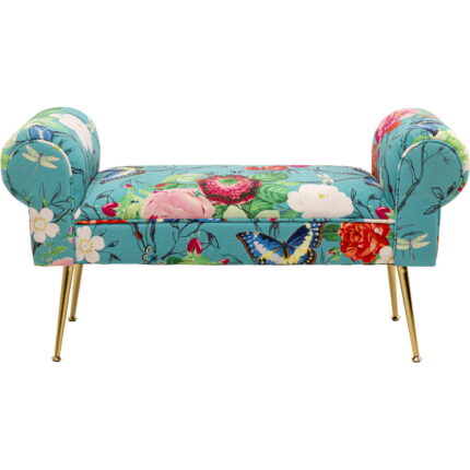 Bancheta Wing Flower Fever Albastru 100 cm