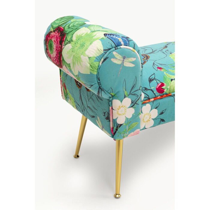 Bancheta Wing Flower Fever Albastru 100 cm