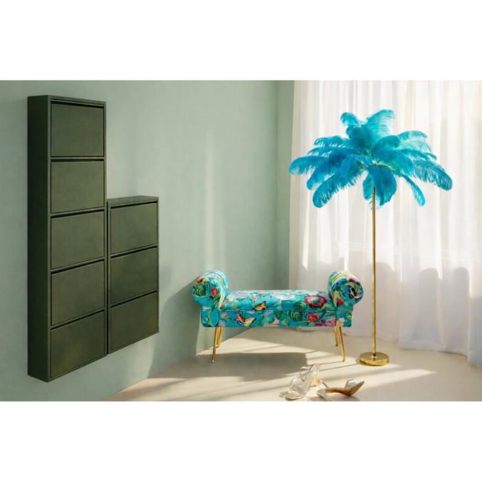 Bancheta Wing Flower Fever Albastru 100 cm