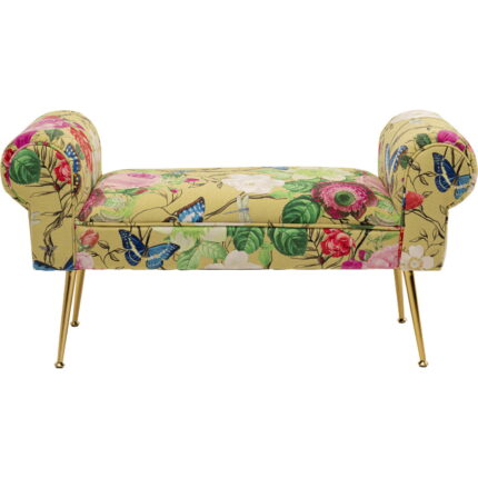 Bancheta Wing Flower Fever Galben 100 cm
