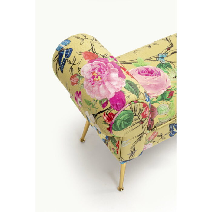 Bancheta Wing Flower Fever Galben 100 cm