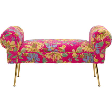 Bancheta Wing Flower Fever Roz 100 cm