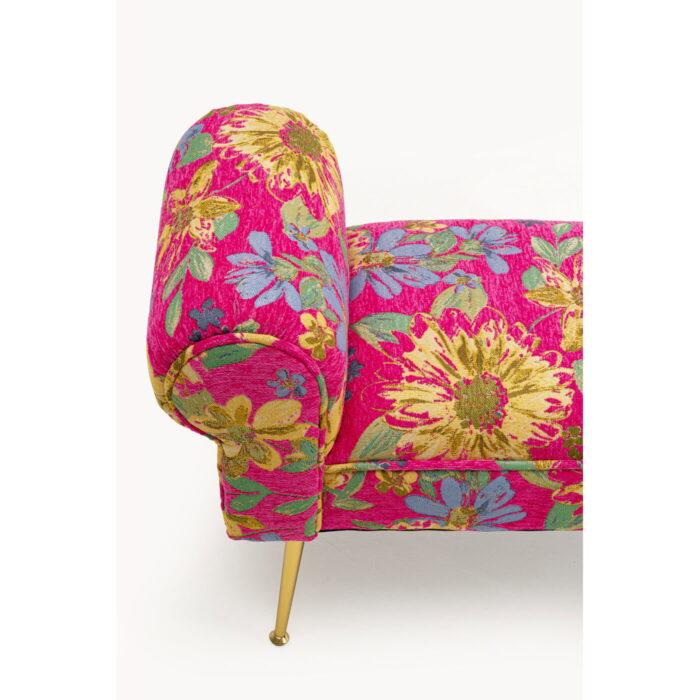 Bancheta Wing Flower Fever Roz 100 cm