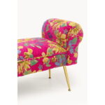 Bancheta Wing Flower Fever Roz 100 cm