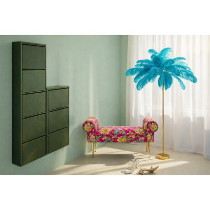 Bancheta Wing Flower Fever Roz 100 cm