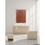 NOPTIERĂ GROOVE TAUPE 60X55 CM