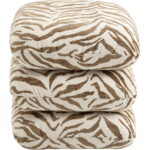 Taburet Pepino Tiger Brown 45x45cm