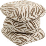 Taburet Pepino Tiger Brown 45x45cm