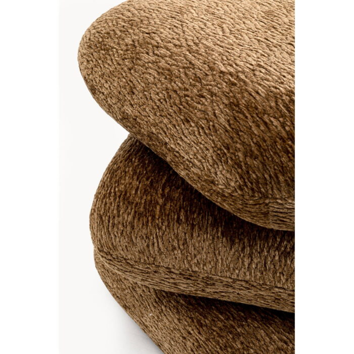 Taburet Pepino Brown 45x45cm