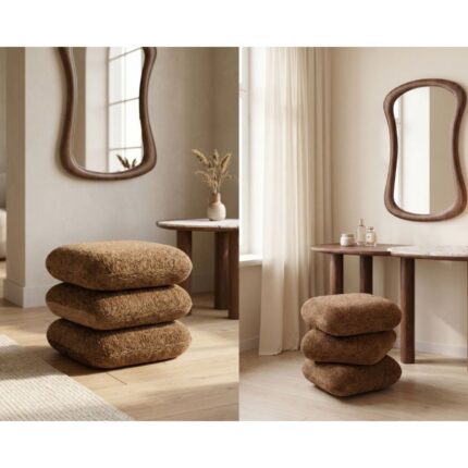 Taburet Pepino Brown 45x45cm