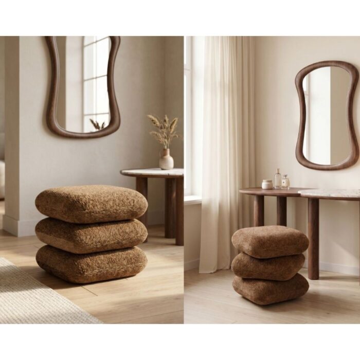 Taburet Pepino Brown 45x45cm