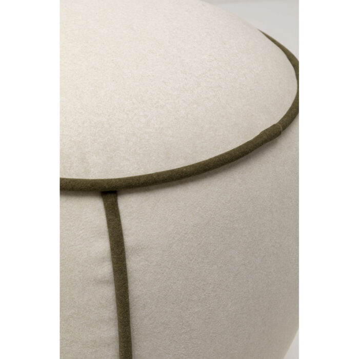 Scaun Phoebe Alb Ø45cm