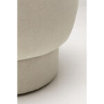 Scaun Phoebe Alb Ø45cm