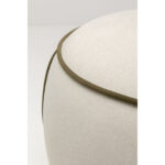 Scaun Phoebe Alb Ø45cm