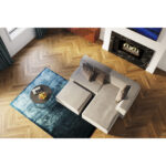 Taburet 80 Infinity Chenille Gri