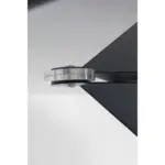 MASA GLORIA BLAT STICLĂ NEGRU 200X100 CM - imagine 5