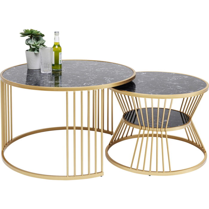 SET 2 MĂSUȚE DE CAFEA ROMA