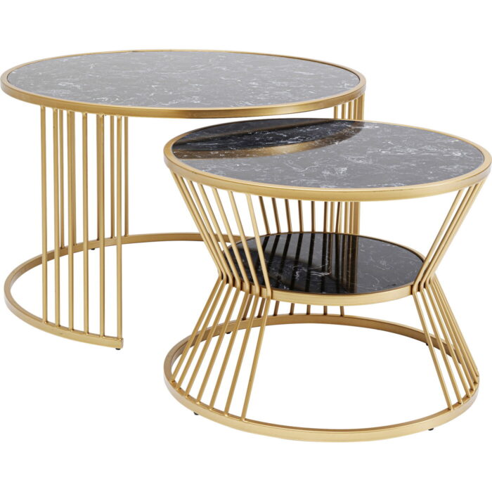 SET 2 MĂSUȚE DE CAFEA ROMA