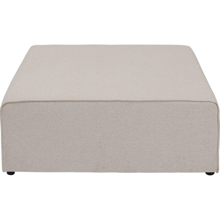 Taburet tapitat/ modul Infinity Hocke 100x80 cm crem