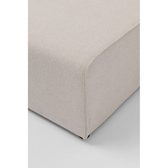 Taburet tapitat/ modul Infinity Hocke 100x80 cm crem