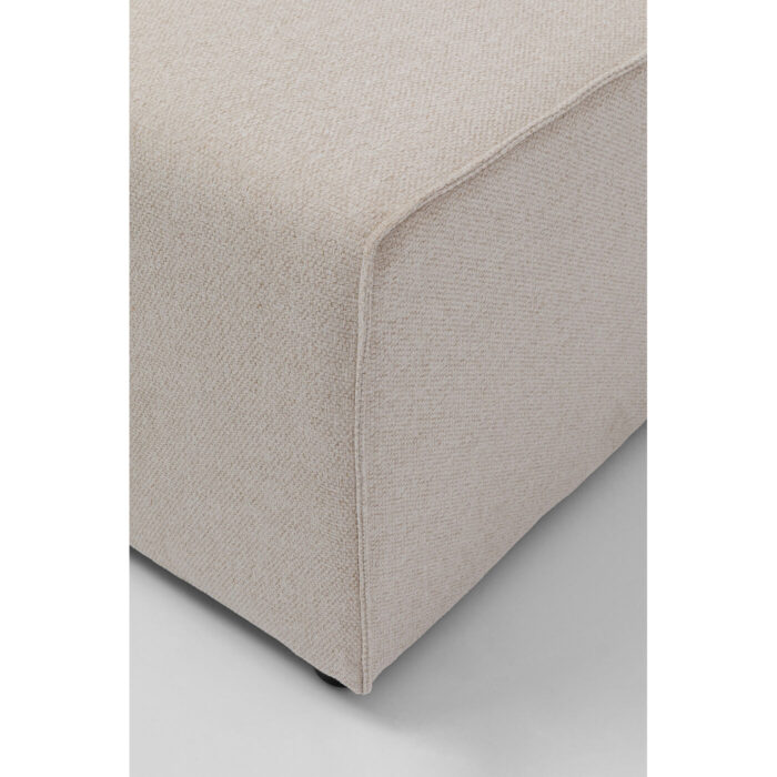 Modul tapitat Infinity crem 100x50 cm