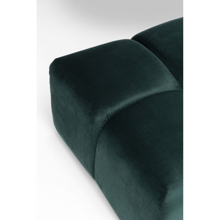 Taburet Belami catifea Verde