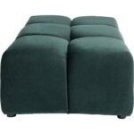 Taburet Belami catifea Verde