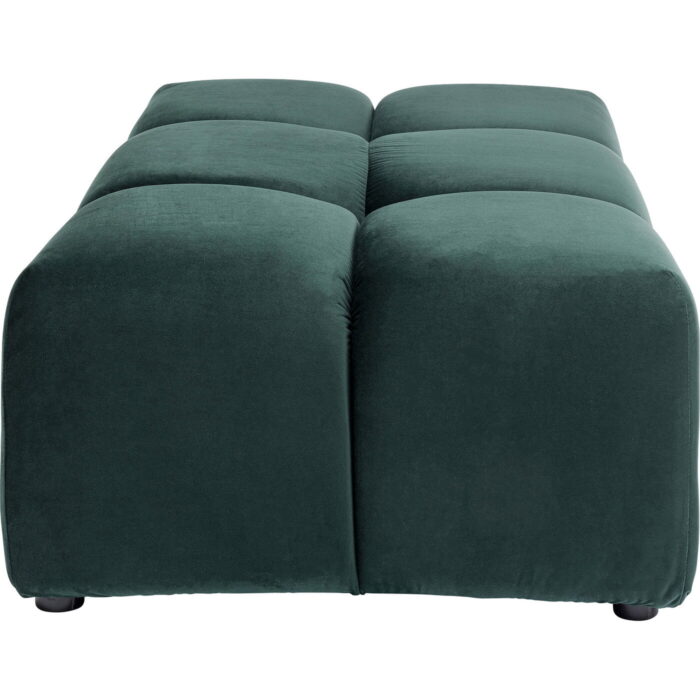 Taburet Belami catifea Verde
