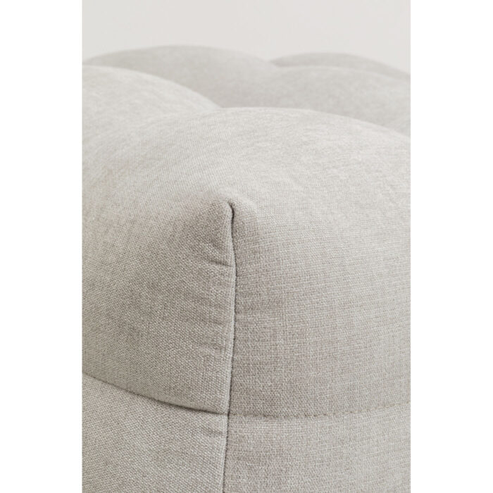 Taburet Salamanca crem 95x95cm