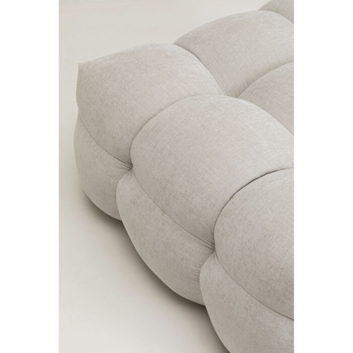 Taburet Salamanca crem 95x95cm