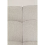 Taburet Salamanca crem 95x95cm