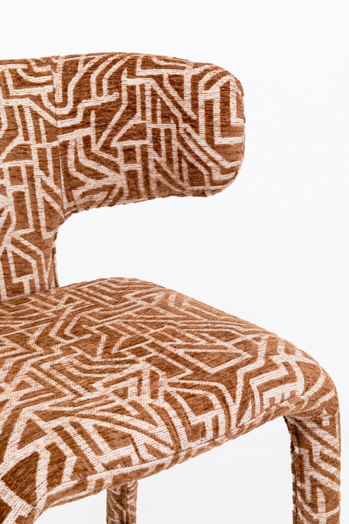 SCAUN DE BAR TOBI MAZE BROWN