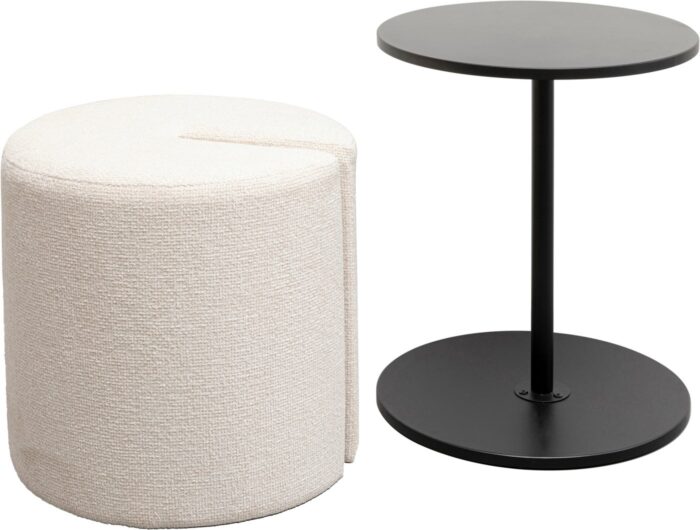 MASUTA LATERALA + TABURET BETTER TOGETHER