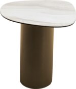 MASA AUXILIARA CU BLAT DIN CERAMICA 75X50 CM PASO