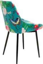 SCAUN EAST SIDE FLOWER FEVER ALBASTRU