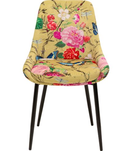 SCAUN EAST SIDE FLOWER FEVER GALBEN