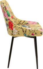 SCAUN EAST SIDE FLOWER FEVER GALBEN