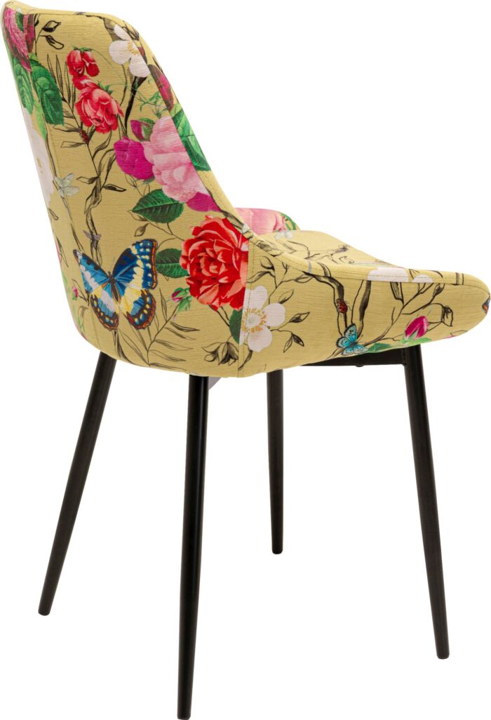 SCAUN EAST SIDE FLOWER FEVER GALBEN