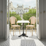 SCAUN MONTMARTRE CREM/ALB