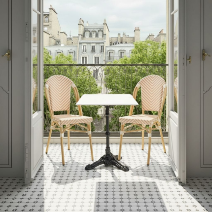 SCAUN MONTMARTRE CREM/ALB