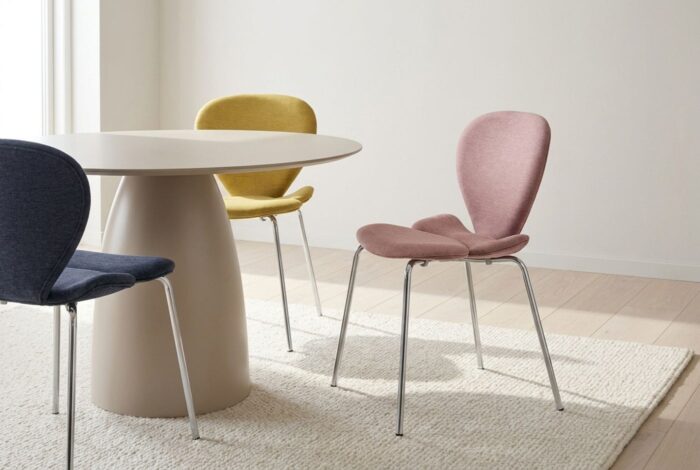 SCAUN SOFT PETAL MUSTAR