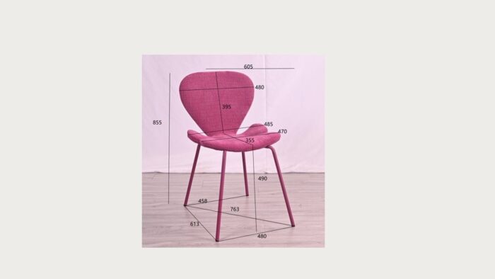 SCAUN SOFT PETAL MUSTAR