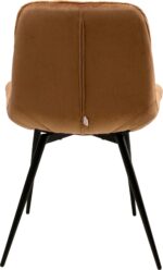 SCAUN SOUTH SIDE VELVET MARO