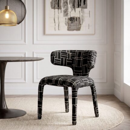 SCAUN TOBI TRIO NEGRU