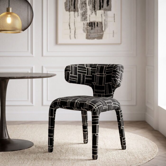 SCAUN TOBI TRIO NEGRU