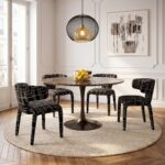 SCAUN TOBI TRIO NEGRU