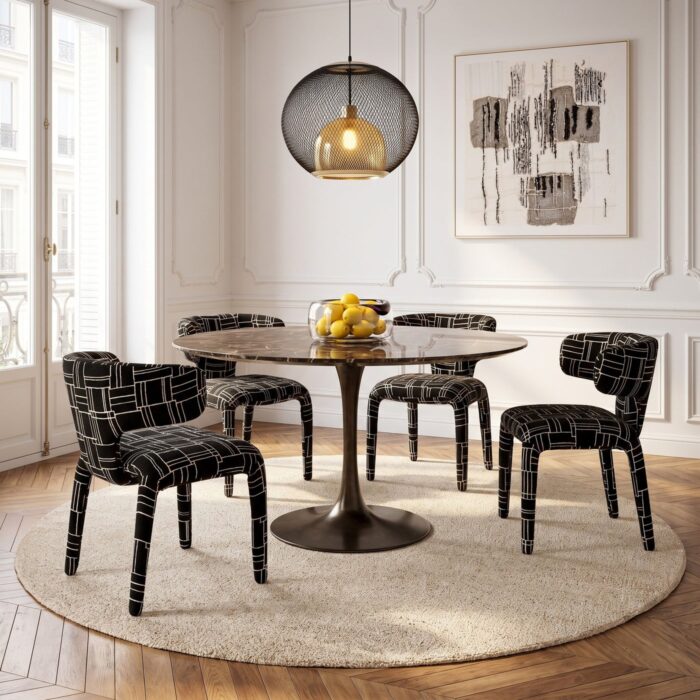 SCAUN TOBI TRIO NEGRU