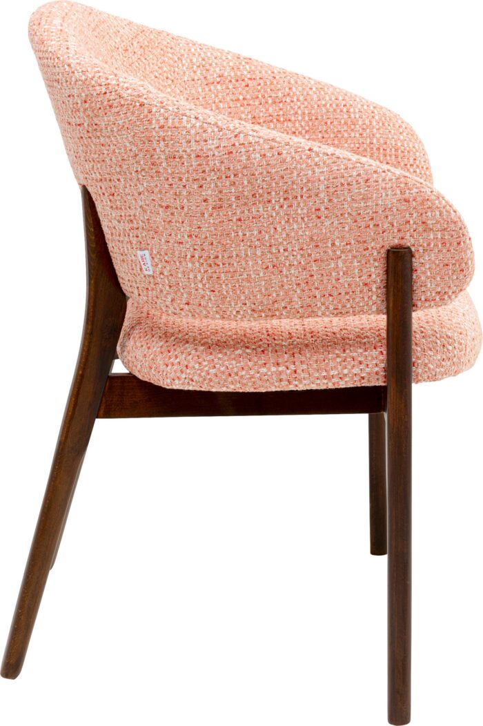 SCAUN CU BRATE AUGUST CORAL MELANGE
